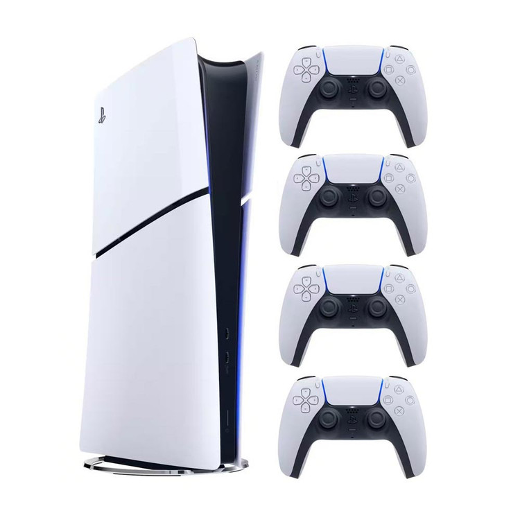 PS5 اسلیم دیجیتال+ 3 دسته اضافه اورجینال